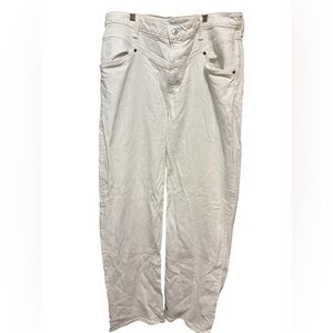Abercrombie & Fitch women’s size 31/14 curve‎ love high rise women’s white jeans